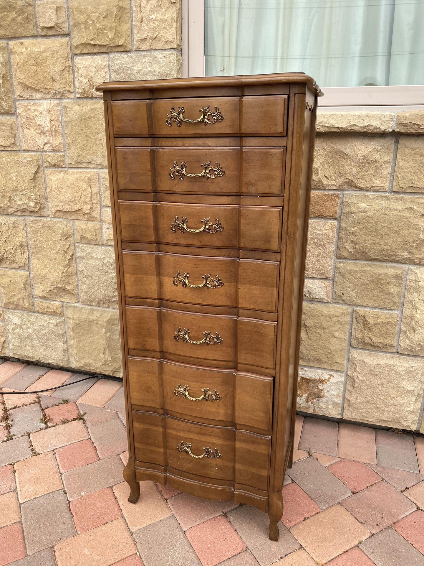 Permacraft Cherry French Provincial Chest No of Drawers Stand 