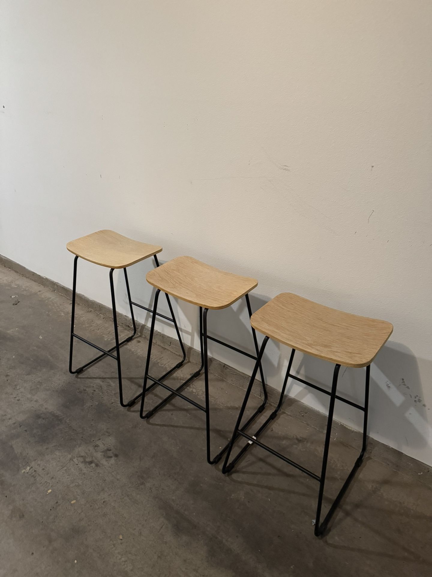 3 Bar Stools 26”