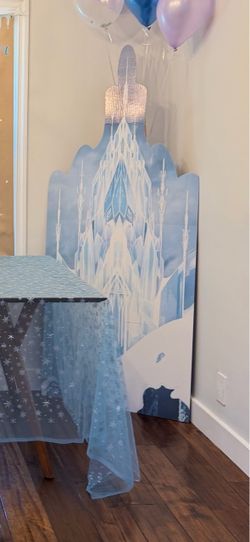 Frozen Ice Castle Cardboard Standup Cutout
