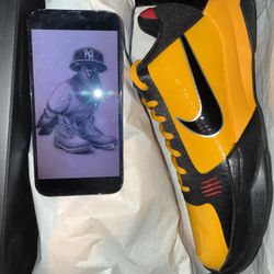Bruce Lee Kobe 5s Size 10