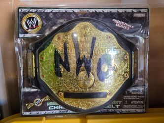 JAKKS PACIFIC WWE WCW NWO WORLD CHAMPIONSHIP BELT