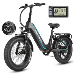 Wooken HMLWK11 All Terrain Commuter Fat Tire Electric Bike
