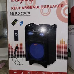 Rechargeable Speaker System 