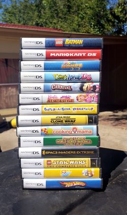 Empty Nintendo DS Game Cases