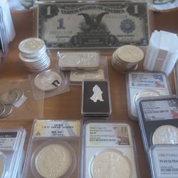 Silver Bullion $3 Over Spot, Higher And Lower Grade Silver Eagles, Bank Notes And A Lot More