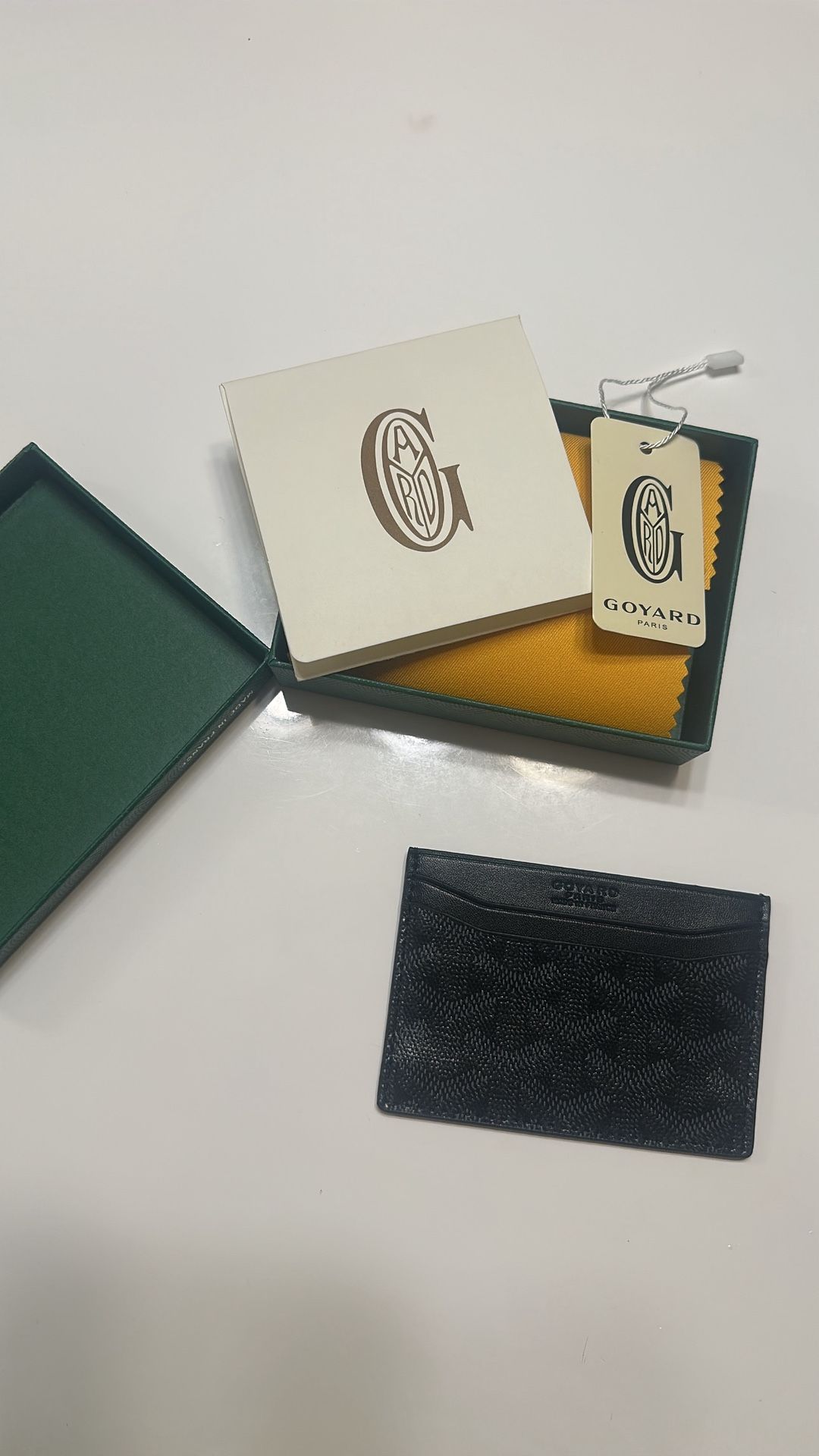 Jet Black Cardholder