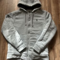 Polo Hoodie Grey