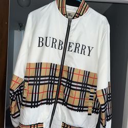 Burberry zip Up Jacket  