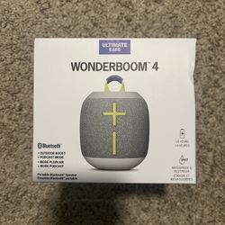 Ultimate Ears Wonderboom 4 Waterproof Bluetooth Speaker
