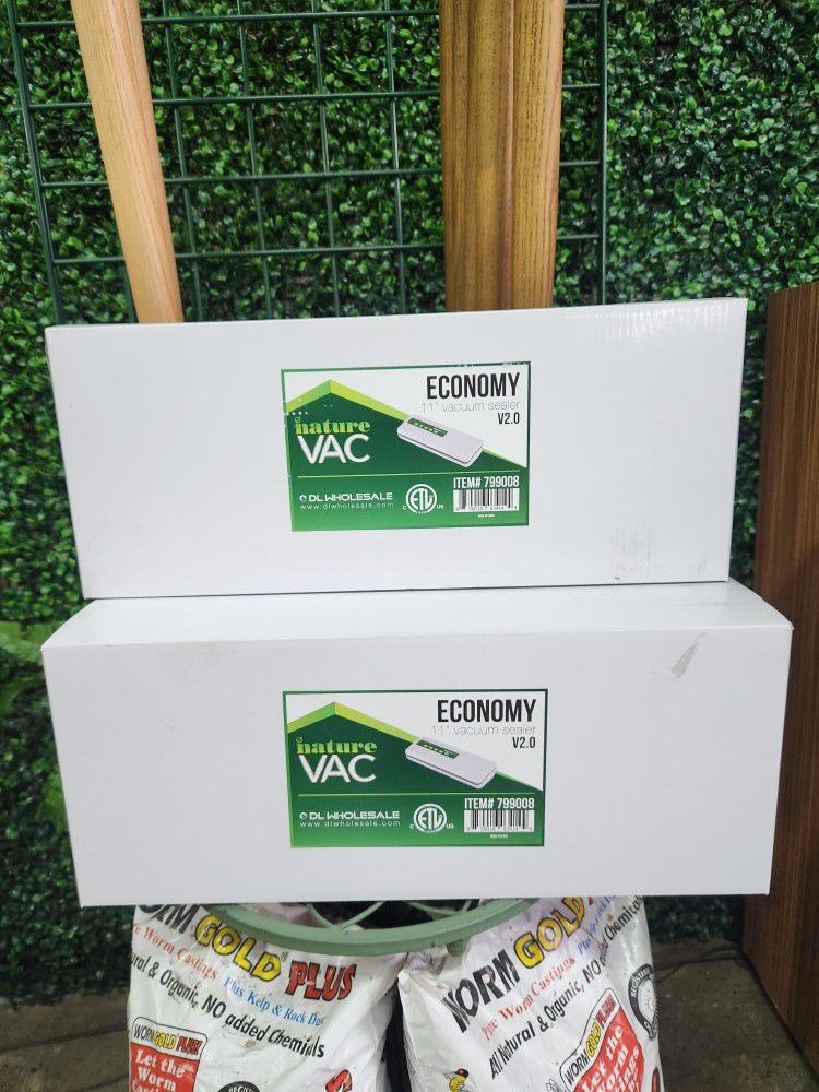 The NatureVac Vacuum Sealer V2 Model Food Storage