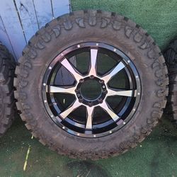 Rims And Tires 20 No Caps Moto Metal 8x6.5 Is 8lub For Dodge Ram 2500 And 3500 Or Old Chevy And Gmc