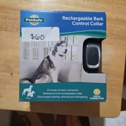 New Rechargeable Bark Collar
