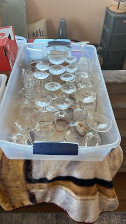 Vintage Wine Glasses