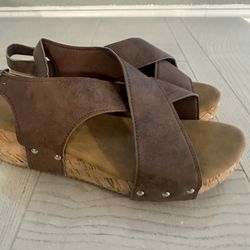 Brown wedges For Sale