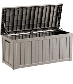 New in box- 270 Gallon Storage Container Outdoor Indoor