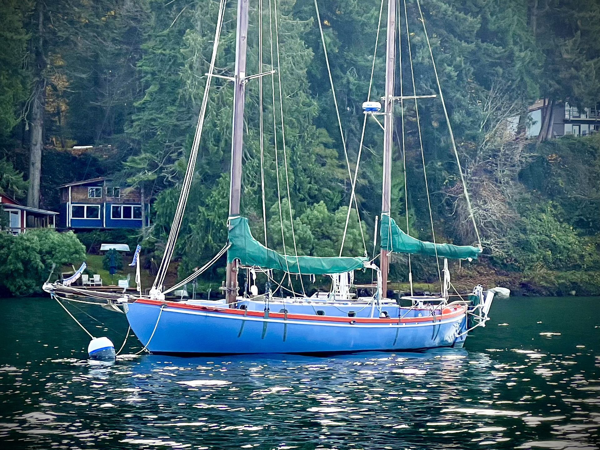 Ingrid 38 Ketch Rig Sailboat