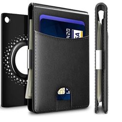 Slim RFID Blocking Leather Wallet for Men