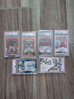 Sports Singles NBA, NFL, MLB Graded/Ungraded