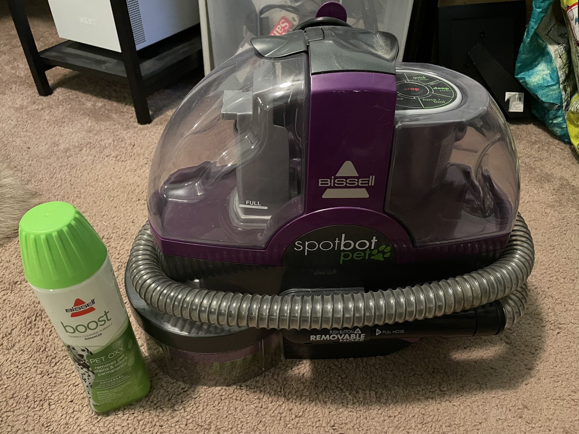 Bissell spotbot pet - portable deep cleaner