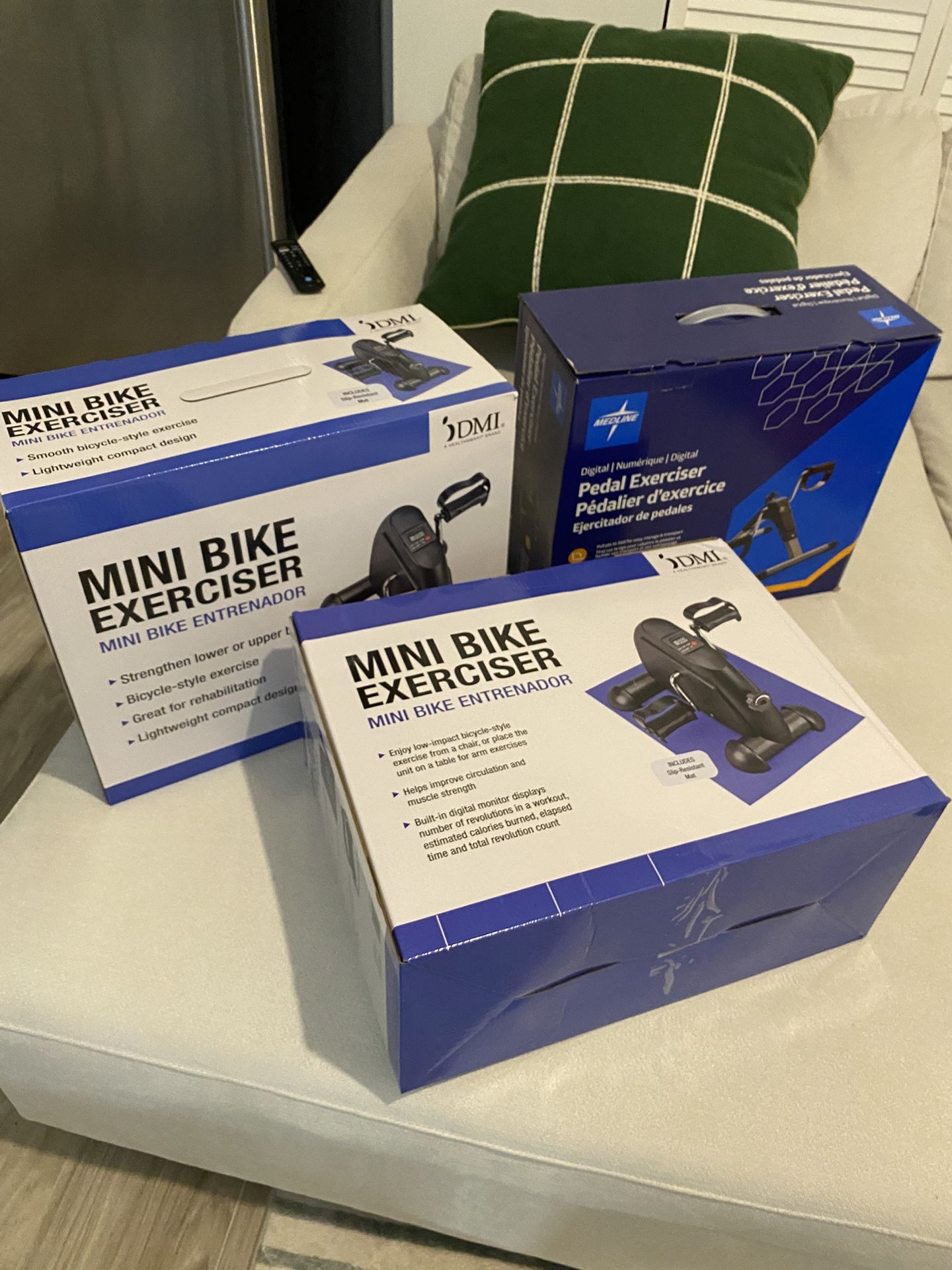 Under Desk Bike Pedal Exerciser Leg Exerciser