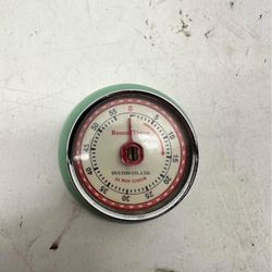 Dulton Red Magnetic Kitchen Timer Vintage Style #A6