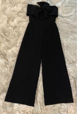 Strapless Bow Jumpsuit - Lucian Matis