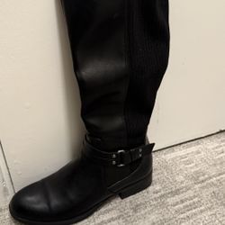 Black Calf Boots