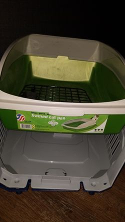 Cat pan and cage
