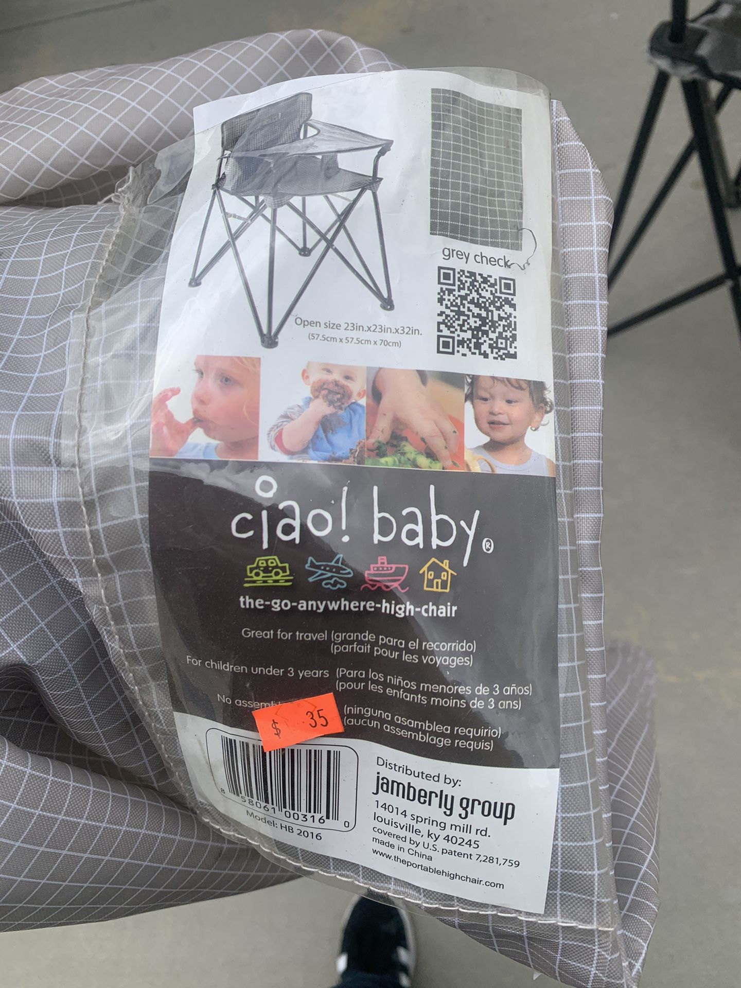 anywhere kids high chair 