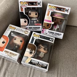 The Office And Harry Potter Funko Pops