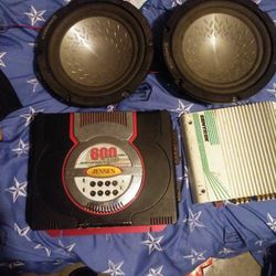 Jenson amp- sentrek amp- Pioneer speakers 10in