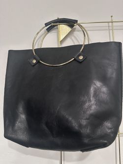 Tribe Alive Black Leather Purse