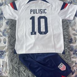 USA PULISIC Kids Soccer Jersey