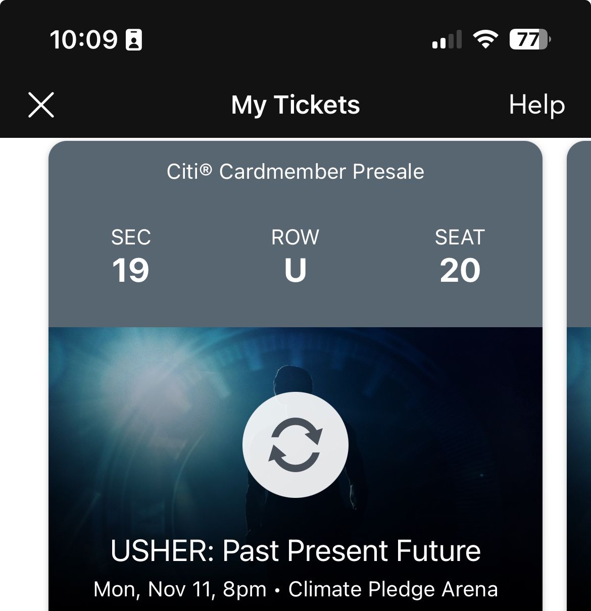 Usher Tickets Available Tonight 11/11