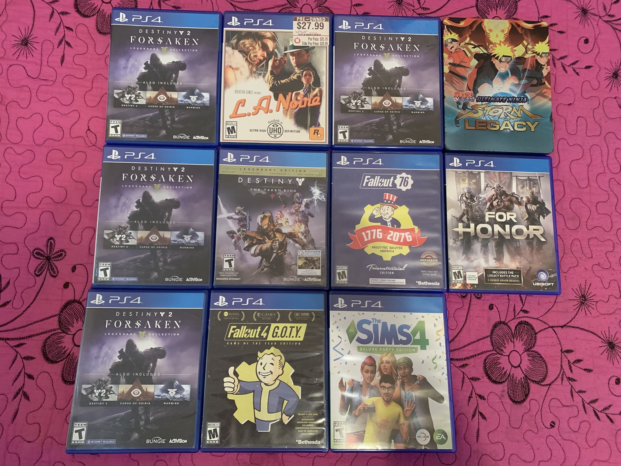 PS4 Game Bundle 