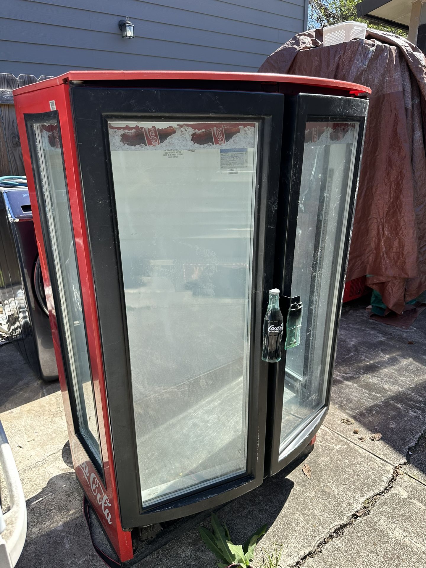 Coke Fridge (Double Door) for Sale in San Antonio, TX OfferUp