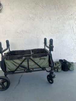 Jeep Deluxe Wrangler Stroller Wagon