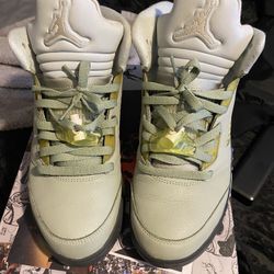 Air Jordan 5 Retro Jade Size 8:5