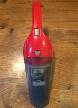 Black and decker portable vacuum
