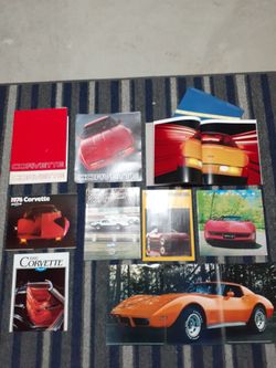 Corvette Brochures and Magazines
