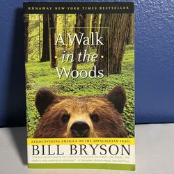 A Walk in the Woods by Bill Bryson Paperback 1999 | Appalachian Trail Adventure Travel Memoir
