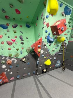 Rock Climbing Holds and bolts