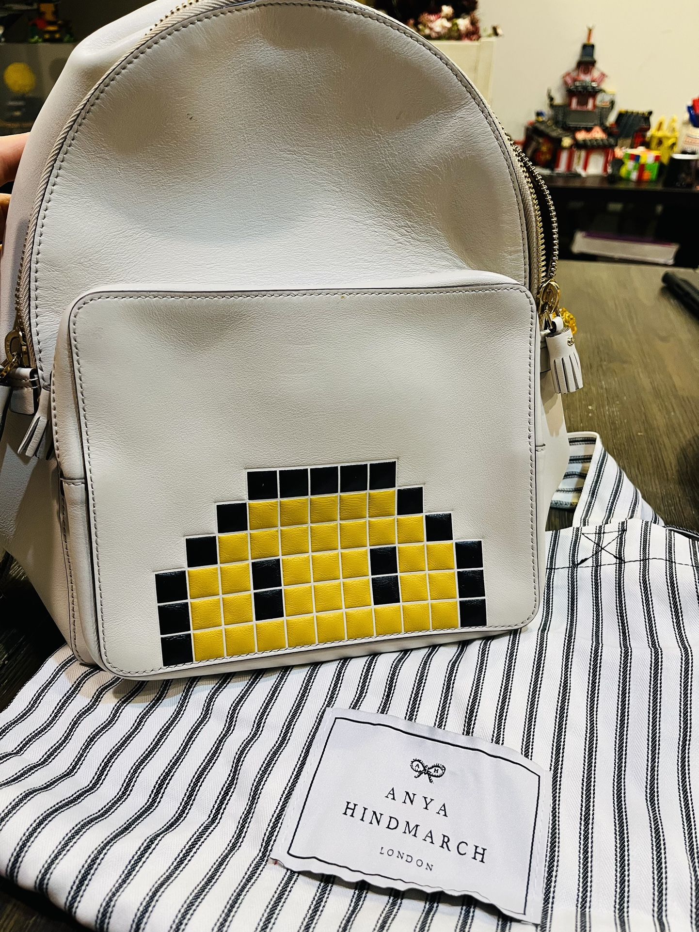 Anya Hindmarch Pixel Leather Backpack