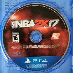 PS4 NBA 2K17
