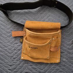 Tool Poch With Belt Leather