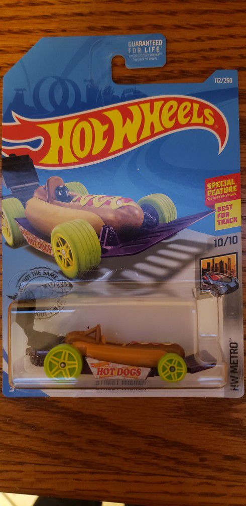 Hot Dog Car Hot Wheels