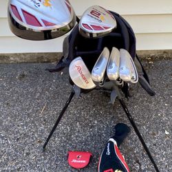 Complete Taylormade 9 Piece Burner Youth Golf Set