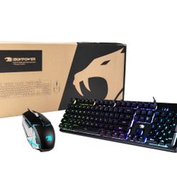 iBUYPOWER SA2210 RGB Gaming Keyboard & Mouse Combo | Wired | New in Box