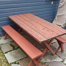 Picnic Table & Benches