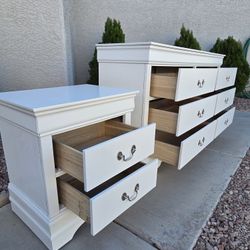 White 2 Piece Dresser Set Free Delivery Included 